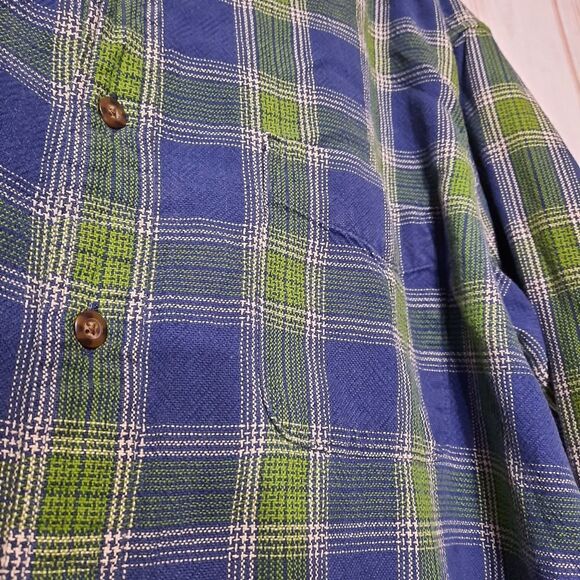 J. Crew Shirt Mens Size Small Green &‎ Blue Classic Core - Picture 5 of 7